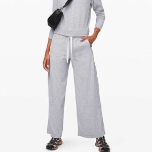 lulu lemon wide leg sweat pants